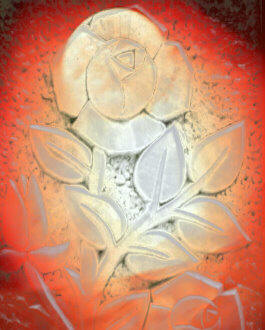 Rose, leuchtend, Partnerzusammenfhrung, Partnerrckfhrung,